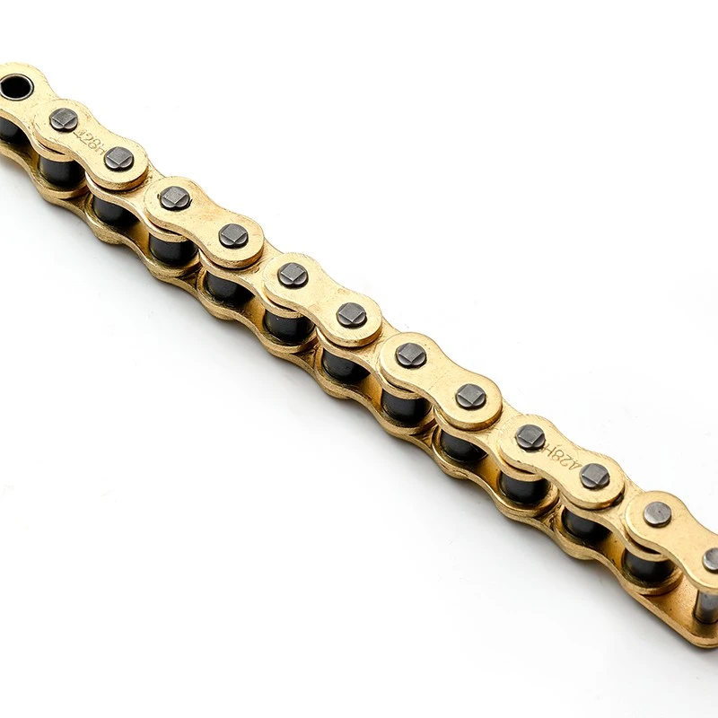 428H Motorcycle chain golden plate