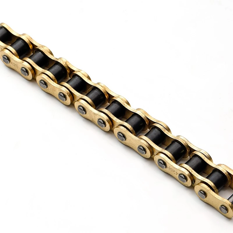 428H Motorcycle drive chain golden plate